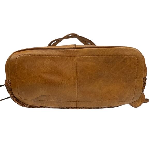 Vilenca Holland Large Tote Laptop Shoulder Bag Woven Leather - Picture 8 of 11